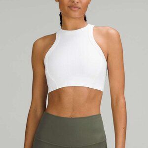 Lululemon Ribbed Nulu High-Neck Yoga Bra